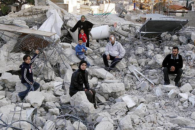 هدم بيت في القدس الشرقية