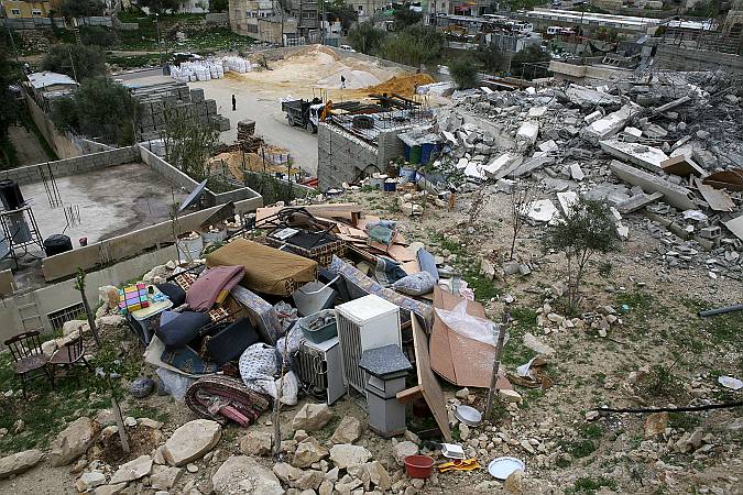 House demolition in East Jerusalem