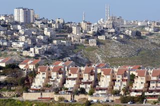 Palestenian Village & a Settlement